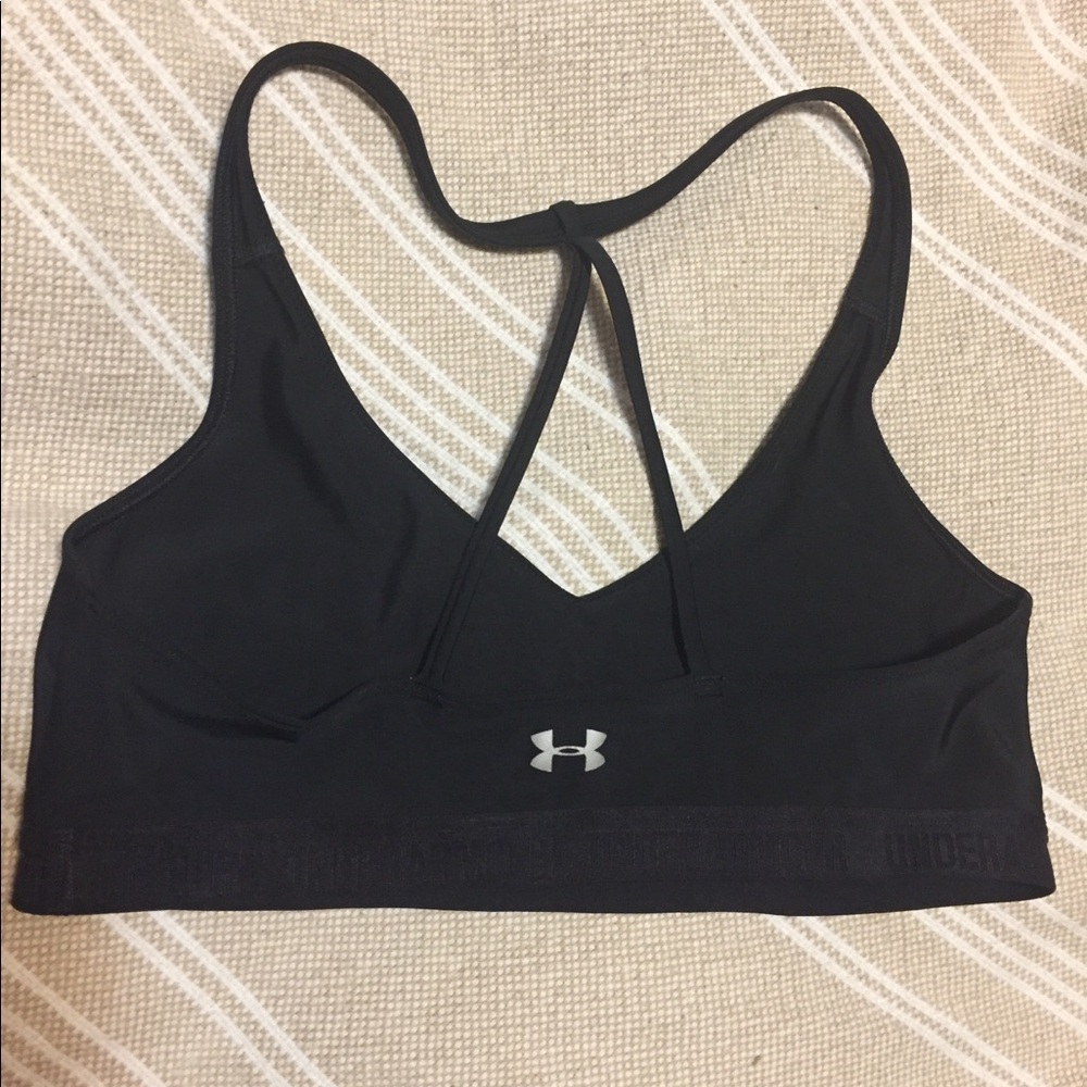 Black Under Armor Sports Bra